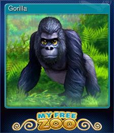 Series 1 - Card 5 of 15 - Gorilla