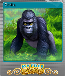 Series 1 - Card 5 of 15 - Gorilla