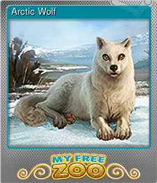Series 1 - Card 14 of 15 - Arctic Wolf