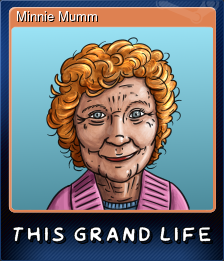 Series 1 - Card 8 of 8 - Minnie Mumm