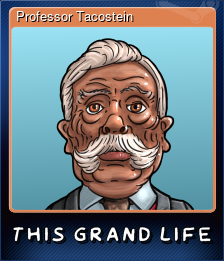 Series 1 - Card 7 of 8 - Professor Tacostein