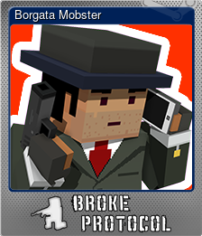 Series 1 - Card 8 of 10 - Borgata Mobster