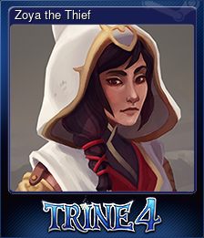 Series 1 - Card 4 of 10 - Zoya the Thief