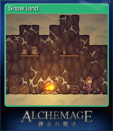 Series 1 - Card 4 of 5 - Snow land