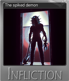 Series 1 - Card 4 of 10 - The spiked demon