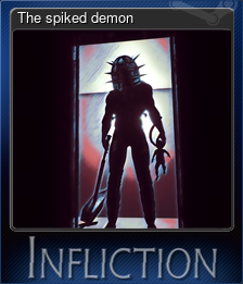 Series 1 - Card 4 of 10 - The spiked demon