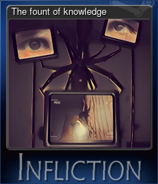 Series 1 - Card 6 of 10 - The fount of knowledge