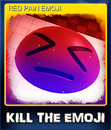 RED PAIN EMOJI 😫