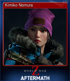 Series 1 - Card 3 of 6 - Kimiko Nomura