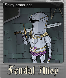 Series 1 - Card 10 of 10 - Shiny armor set