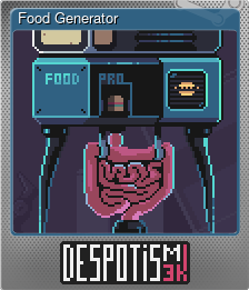 Series 1 - Card 4 of 5 - Food Generator