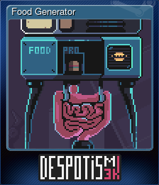 Series 1 - Card 4 of 5 - Food Generator