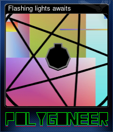 Series 1 - Card 14 of 15 - Flashing lights awaits