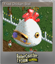 Series 1 - Card 3 of 5 - Fried Chicken Stall