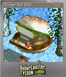 Series 1 - Card 1 of 5 - Burger Bar Stall