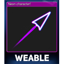Neon character!