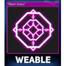 Neon boss!
