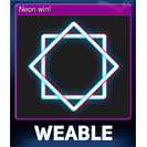 Neon win!