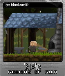 Series 1 - Card 6 of 8 - the blacksmith