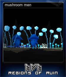 Series 1 - Card 2 of 8 - mushroom men