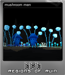 Series 1 - Card 2 of 8 - mushroom men