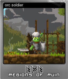 Series 1 - Card 4 of 8 - orc soldier