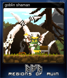 Series 1 - Card 3 of 8 - goblin shaman