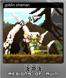 Series 1 - Card 3 of 8 - goblin shaman