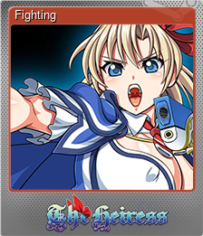 Series 1 - Card 1 of 6 - Fighting