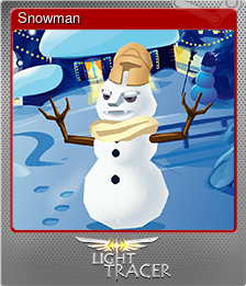 Series 1 - Card 4 of 6 - Snowman
