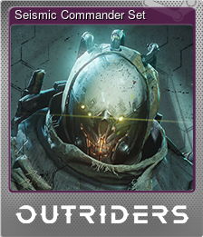 Series 1 - Card 1 of 9 - Seismic Commander Set