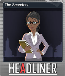 Series 1 - Card 5 of 6 - The Secretary