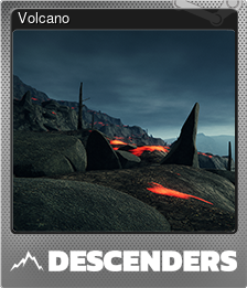 Series 1 - Card 5 of 5 - Volcano