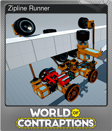Series 1 - Card 4 of 6 - Zipline Runner