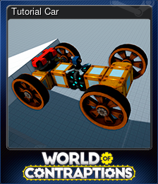 Series 1 - Card 6 of 6 - Tutorial Car