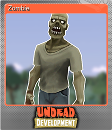 Series 1 - Card 1 of 7 - Zombie