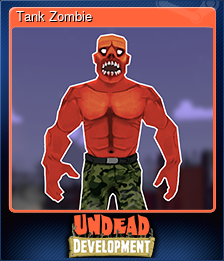 Series 1 - Card 3 of 7 - Tank Zombie