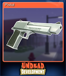 Series 1 - Card 5 of 7 - Pistol