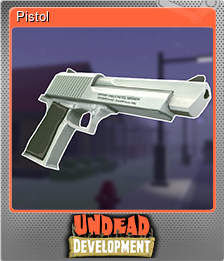 Series 1 - Card 5 of 7 - Pistol