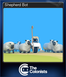 Series 1 - Card 3 of 8 - Shepherd Bot