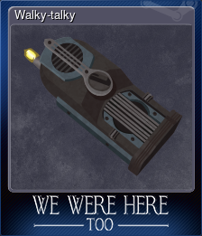 Series 1 - Card 1 of 9 - Walky-talky