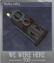 Series 1 - Card 1 of 9 - Walky-talky