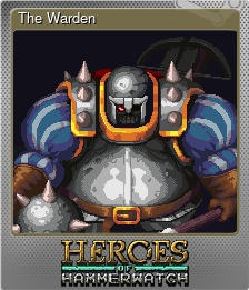 Series 1 - Card 2 of 5 - The Warden