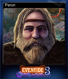 Series 1 - Card 5 of 5 - Perun