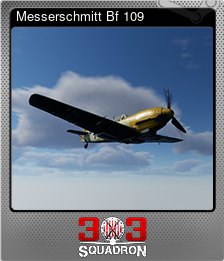Series 1 - Card 2 of 6 - Messerschmitt Bf 109