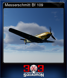 Series 1 - Card 2 of 6 - Messerschmitt Bf 109