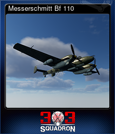 Series 1 - Card 3 of 6 - Messerschmitt Bf 110