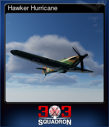 Series 1 - Card 5 of 6 - Hawker Hurricane