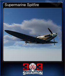 Series 1 - Card 6 of 6 - Supermarine Spitfire