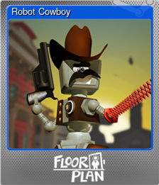 Series 1 - Card 4 of 6 - Robot Cowboy